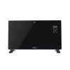 Konvektory skleněné černé s LCD displejem, ovladačem a Wi-Fi – 2500 W – Geko – EAN: 5901477191657 –: 24 měsíců