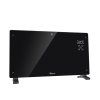 Konvektory skleněné černé s LCD displejem, ovladačem a Wi-Fi – 2500 W – Geko – EAN: 5901477191657 –: 24 měsíců