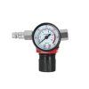 Pistolet lakovací HVLP mini 125 ml s regulačním ventilem a hadicí 1/4", plastová hlavice — Geko