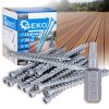 Šrouby pro desky terasové 4,5 mm x 60 mm + bit T15 Geko