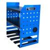 Ocelová 4-dílná polička na elektrické nářadí Geko PM-AX-3600 – nosnost 100 kg, rozměr 120×60 cm, čtyři díly pro úchop a stabilní uložení stroje i součástek