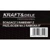 Univerzální stahovák ložisek 3-ramenný i 2-ramenný 8" (200 mm) – Kraft&Dele KD10122 - foto 9