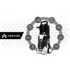 Tlaková myčka ABRAMS HTX400 — 155 bar, 2800 W, hliníkové čerpadlo, buben s hadicí 10 m – z boku