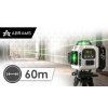 Křížový laser Abrams LR880 — 4D, 16 linií, 360°, ±0,2 mm/m, stativ + kufr – foto 11