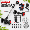 ONDRAGON Akumulátorová sekačka 2v1 XXL 36 V – sada se 2 bateriemi, podvozkem a příslušenstvím