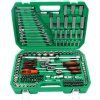 Gola sada 216 dílů 1/4", 3/8", 1/2" CrV v kufru – Kraft&Dele KD308 - foto 2