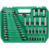 Gola sada 216 dílů 1/4", 3/8", 1/2" CrV v kufru – Kraft&Dele KD308 - foto 3