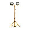 Stavební duální LED reflektor 2× 100 W (16 000 lm) se stativem 1,6 m IP65 – Kraft&Dele KD3692 - foto 2