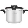 Nerezový tlakový hrnec 8 l (22 cm) s indukčním dnem – Kraft&Dele KD4299 - foto 2