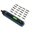 Aku šroubovák 4 V (2 500 mAh) + 24 bitů – Kraft&Dele KD12702 - foto 6