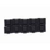 55845 3 kraft dele kabelovy organizer r shape klip 10ks kd10085