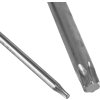Sada 9 klíčů TORX Kraft&Dele KD10247 – CrV ocel, T10–T50
