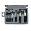 Kraft&Dele KD10262 — Sada 8 kusů vytahovačů pro zlomené šrouby (M4–M24, průměr 3–26 mm)