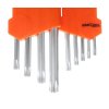 Sada 9 hvězdicových klíčů TORX Kraft&Dele KD10295 — T10–T50, CrV ocel