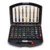 Kraft&Dele KD10471 – Sada bitů 56 ks | PH, PZ, Torx, Hex, ploché bity 25 mm a 75 mm