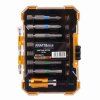 Kraft&Dele KD10473 – Sada bitů 15 ks (plochý, Phillips, Pozidriv, TORX, Hex)