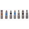 Kraft&Dele KD10473 – Sada bitů 15 ks (plochý, Phillips, Pozidriv, TORX, Hex)