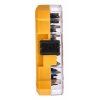 Kraft&Dele KD10473 – Sada bitů 15 ks (plochý, Phillips, Pozidriv, TORX, Hex)