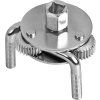 Kraft&Dele KD10527 – Samosvorný klíč na olejové filtry (65–135 mm, pohon 1/2")