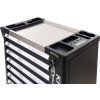 Kraft&Dele KD1070 – Prázdná dílenská skříň s vozíkem na nářadí, 7 zásuvek, nosnost 400 kg