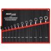 Kraft&Dele KD10927 – Sada oboustranných očkových klíčů, 12 ks (6–32 mm)