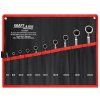 Kraft&Dele KD10929 – Sada oboustranných očkových klíčů 10 ks (6×7 až 30×32 mm)