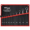 Kraft&Dele KD10929 – Sada oboustranných očkových klíčů 10 ks (6×7 až 30×32 mm)