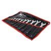 Kraft&Dele KD10938 – Sada plochých klíčů s okem 12 ks (6–32 mm), CrV ocel