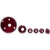 Kraft&Dele KD11219 — Sada diamantových korunových vrtáků 5 ks (6–68 mm, M14, adaptér 3/8 HEX)
