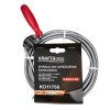 58926 2 kanalizacni spiralka do trubek se stetkou 6 mm x 3 m kd11768