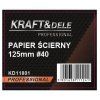 45465 2 57960 2 brusny papir 50 ks kotouc 125 mm p40 se suchym zipem kd11801