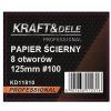 57978 2 brusny papir 50 ks kotouc 125 mm se suchym zipem kd11810