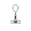 Neodymový magnet s očkem Kraft-Dele KD11830 – průměr 20 mm, nosnost do 4 kg
