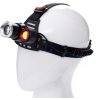 Čelová svítilna Kraft&Dele KD1245 — Cree T6 LED, dosvit 500 m, IPX45, 4 režimy, zoom