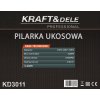 Pokosová pila Kraft-Dele KD3011 s laserovým vedením, 2200 W, kotouč 210 mm