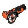 Akumulátorová úhlová bruska 2×12 V Kraft&Dele KD3161 – bezuhlíkový motor, PROFI SET