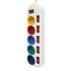 60597 7 prodluzovaci kabel 1 5 m 5 zasuvek bily kd4000