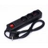 60630 3 prodluzovaci kabel s usb 1 5 m 3 zasuvky kd4031