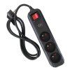 60630 7 prodluzovaci kabel s usb 1 5 m 3 zasuvky kd4031
