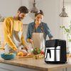 57459 5 airfryer bezmaslova friteza 8l kraft amp dele kd4101 1850 w