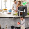 58551 3 friteza bez tuku airfryer 6l kd4108