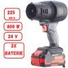53940 10 68151 1 akumulatorovy foukac listi boxer 24 v turbo jet 2 baterie nabijecka vykonny zahradni pomocnik
