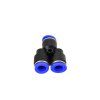 54843 automaticka spojka hadice pu pe typ y prumer 6 mm 50 500