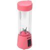 Bezdrátový akumulátorový blender Kraft&Dele KD4173 – 400 ml, 6000 mAh, růžový design