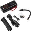 74112 4 bezdratovy akumulatorovy kompresor kraft dele kd5497 85 w 7800mah s led svitilnou