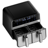 55047 3 117552 3 bezolovnata friteza airfryer 9 l 2500 w s dvojitymi komorami a lcd displejem
