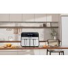 Kraft&Dele KD4180 – Bezolovnatá fritéza Airfryer 9 l 2500 W s dvojitými komorami a LCD displejem