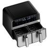 117552 3 bezolovnata friteza airfryer 9 l 2500 w s dvojitymi komorami a lcd displejem