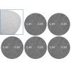 55254 brusna sitka na suchy zip 225 mm p80 5 250