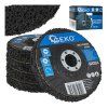 55335 brusny kotouc z netkane textilie na kov 125 x 22 2 mm 5 100 cerny